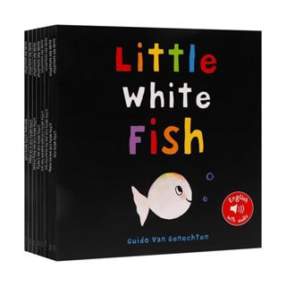 SÁCH- Little white fish bộ 10 cuốn TẶNG kèm thẻ+ file nghe mp3+mp4