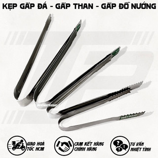 Kẹp gắp đá inox - kẹp gắp than / gắp đồ nướng ….