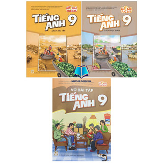 Sách - Combo Vở bài tập tiếng anh + tiếng anh sách bài tập + học sinh lớp 9