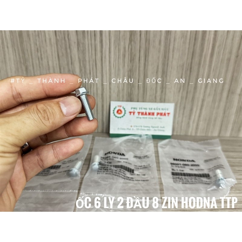 Bu lông 6x20 đầu điêu 8 ( ốc nắp sup pap Neo , Fu X ) ( Con ) 960010602000