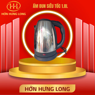Ấm đun siêu tốc , bình đun siêu tốc inox 1.8 lít