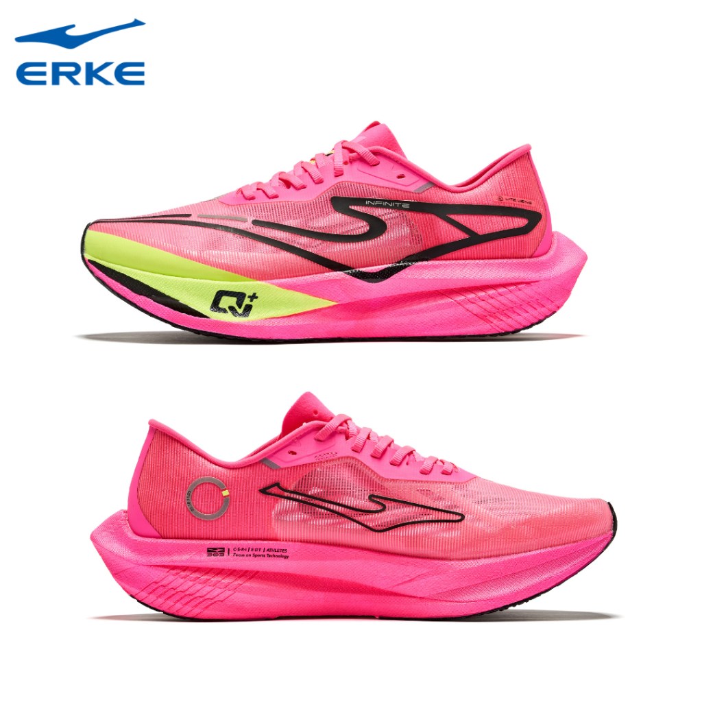 [BEST SELLER] Giày Chạy Nam Chuyên Marathon Chuyên Nghiệp Đế fulll Carbon ERKE INFINITE 2.0 11124103235/ 11124203235