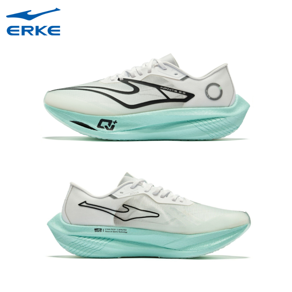 [BEST SELLER] Giày Chạy Nam Chuyên Marathon Chuyên Nghiệp Đế fulll Carbon ERKE INFINITE 2.0 11124103235/ 11124203235