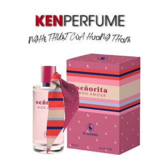 - nước hoa nữ el ganso senorita mon amour edt | ken perfume
