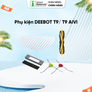 Phụ kiện thay thế Robot hút bụi Ecovacs DEEBOT T9 - Hàng Quốc tế chính hãng