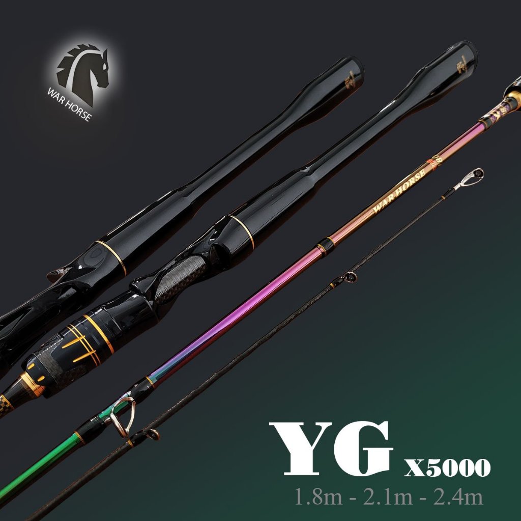 [Chất lượng] Cần lure YG X5000 titan carbon gân xoắn X CM50
