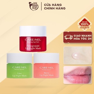 Mặt Nạ Ngủ Dưỡng Ẩm Môi Căng Mọng Hồng Hào Hàn Quốc Care:nel Berry Lip Night Mask