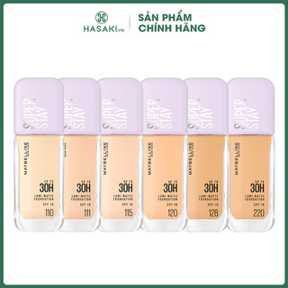 Kem nền maybelline bắt sáng che phủ siêu nhẹ 35ml foundation spf16 pa+++ hasaki