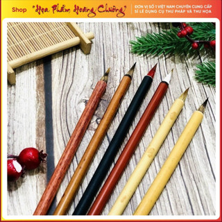 Bút lông lang hào tổng hợp tiểu hồng mao thư pháp thư họa vẽ tranh thủy mặc màu nước giá rẻ