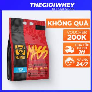 Mutant MASS 15lb 6.8kg Sữa Tăng Cân Tăng Cơ Cho Người Tập Gym Bổ Sung Đạm Calo Giúp Tăng Cân Tăng Cơ
