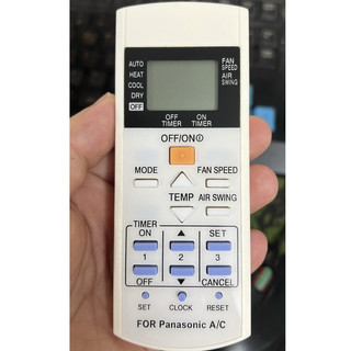 REMOTE ĐIỀU KHIỂN ĐIỀU HOÀ PANASONIC 2 CHIỀU THƯỜNG -VÀO ĐƯỢC CẢ MÁY 1 CHIỀU -BH 3 THÁNG LỖI ĐỔI MỚI