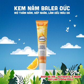 Kem Balea Dunkle Flecken Aufheller Đức giảm mờ thâm nám nếp nhăn, làm sáng và đều màu da, 50ml