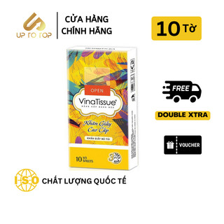 Khăn giấy bỏ túi 3 lớp premier vinatissue 10 tờ