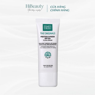 Kem Chống Nắng Phổ Rộng Toàn Diện Ngừa Lão Hóa - MartiDerm The Originals Proteos Screen SPF50+ Fluid Cream - 40ml