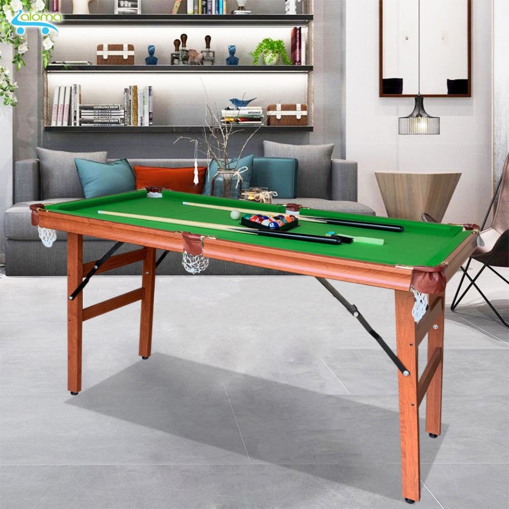 Bàn Bi-A Bằng Gỗ Cỡ Lớn 1M4 Bằng Gỗ Table Top Pool Table TTP-140 Dành Cho Người Lớn Và Trẻ Nhỏ