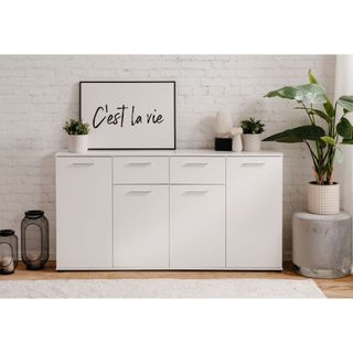 Tủ gỗ đa năng kích thước lớn, cao cấp. Tiện dụng, chắc chắn, chống trầy, lắp ráp sẵn
