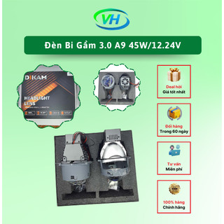 Đèn Bi Gầm 3.0 A12 45W/12.24V/DC Pha Laser Cắt Sáng Chống Chói