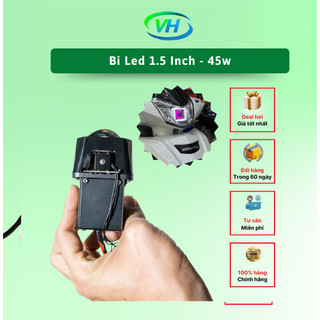 Bi Led 1.5 Inch - 45w cắt sáng chống chói lắp cho ô tô xe máy