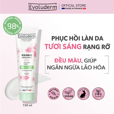 [CẬN DATE] Mặt nạ đất sét thiên nhiên thuần chay Evoluderm cho làn da mềm mịn, tươi sáng 150ml