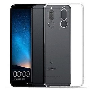 Ốp lưng Huawei Nova 2i silicon giả da,chống sốc auto Focus, Ốp dẻo trong suốt cao cấp 0.6mm cho Nova 2i