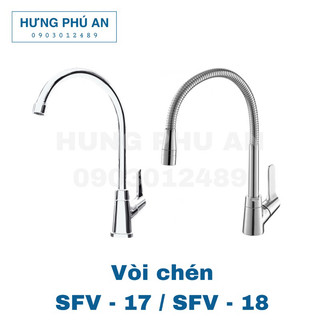 Vòi rửa chén lạnh inax svf-17 / sfv-18 gắn chậu bếp