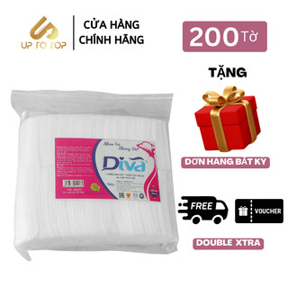 Khăn vải khô đa năng Diva 200 tờ