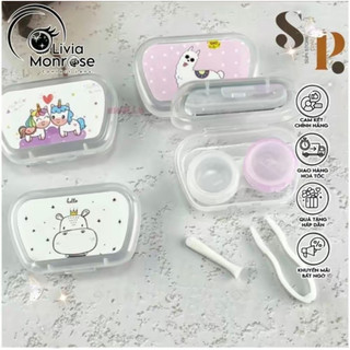 Khay mini gương full dụng cụ gắp đeo
