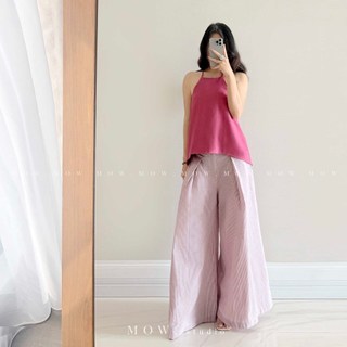 ( Ảnh shop chụp ) Áo yếm linen ( Yen top ) Made by Mow studio