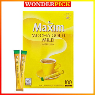 Cà phê hòa tan maxim mocha gold mild hàn quốc