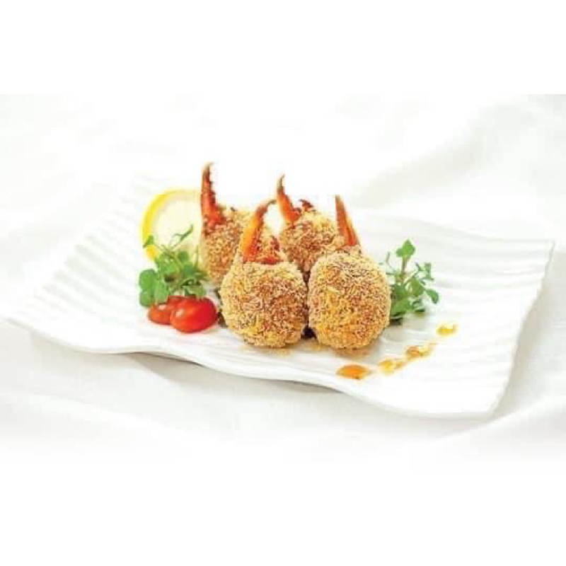 Càng cua bách hoa tẩm bột xù (2vĩ/300gr)