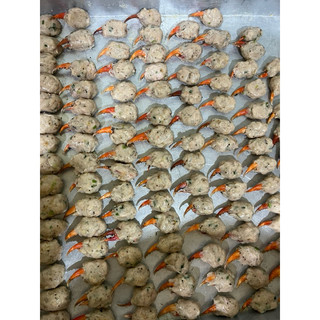 Càng cua bách hoa tẩm bột xù (2vĩ/300gr)