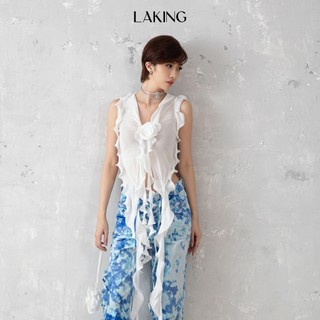 White jellyfish top - áo trắng thun s673a1 summer in love