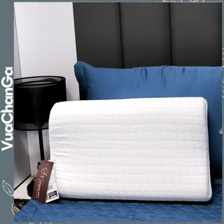 Gối đầu cao su non Nishikawa cao cấp ngủ ngon mỗi ngày kích thước 30x50cm siêu êm.