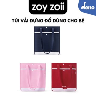 Túi vải đựng đồ Zoyzoii cao cấp cho bé mã hàng B33-1, túi tote cho bé