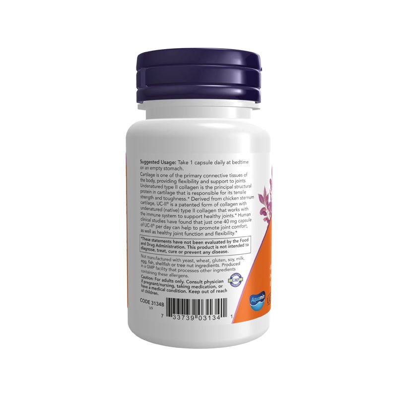 Bổ sung Collagen 2 và UC II Tốt Cho Cơ Thể NOW UC-II COLLAGEN