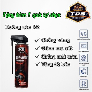 XỊT DƯỠNG SÊN K2 CHÍNH HÃNG -BÔI TRƠN - CHỐNG KÊU RÍT KHÔNG VĂNG