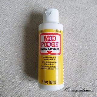 Keo Mod Podge Matte Tạo mờ đa dụng
