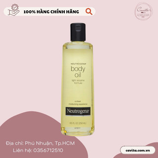 Dầu dưỡng da body Neutrogena Body Oil 250ml