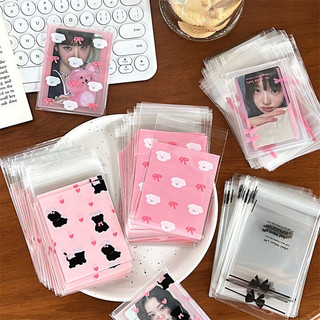 Set túi bóng kính hoạ tiết nơ, gấu