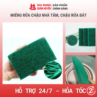 Miếng rửa chậu nhà tắm, chậu rửa bát siêu sạch