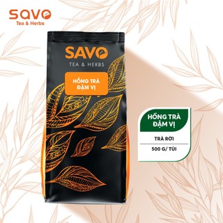 Trà SAVO Hồng Trà Đậm Vị ướp hương Bergamot - Túi 500gr