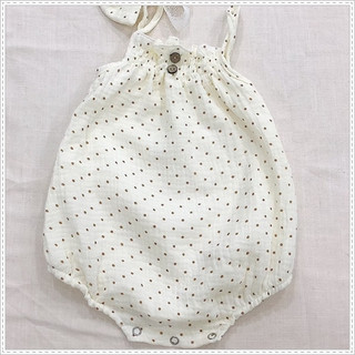 Áo liền quần bé gái sơ sinh, bodysuit bé gái sơ sinh vải muslin cotton cho bé 3 tháng, 6 tháng, 1 tuổi, 2 tuổi