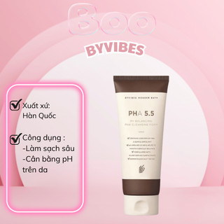 Sữa rửa măt BYVIBES WONDER BATH 5.5 - MẪU MỚI 130ML