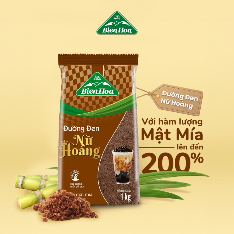 Đường đen Nữ Hoàng 1kg