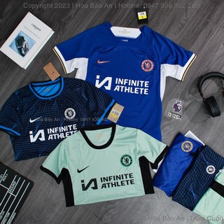 Quần Áo Đá banh Chelsea 2023, Frreship toàn quốc Bộ quần áo bóng đá CLB Chelsea mùa giải 2022/2023 Vải thái cực chất