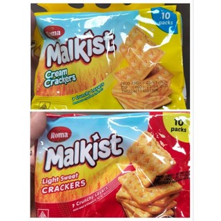 BÁNH CRACKERS RẮC ĐƯỜNG ROMA MALKIST CREAM - NHIỀU TRỌNG LƯỢNG