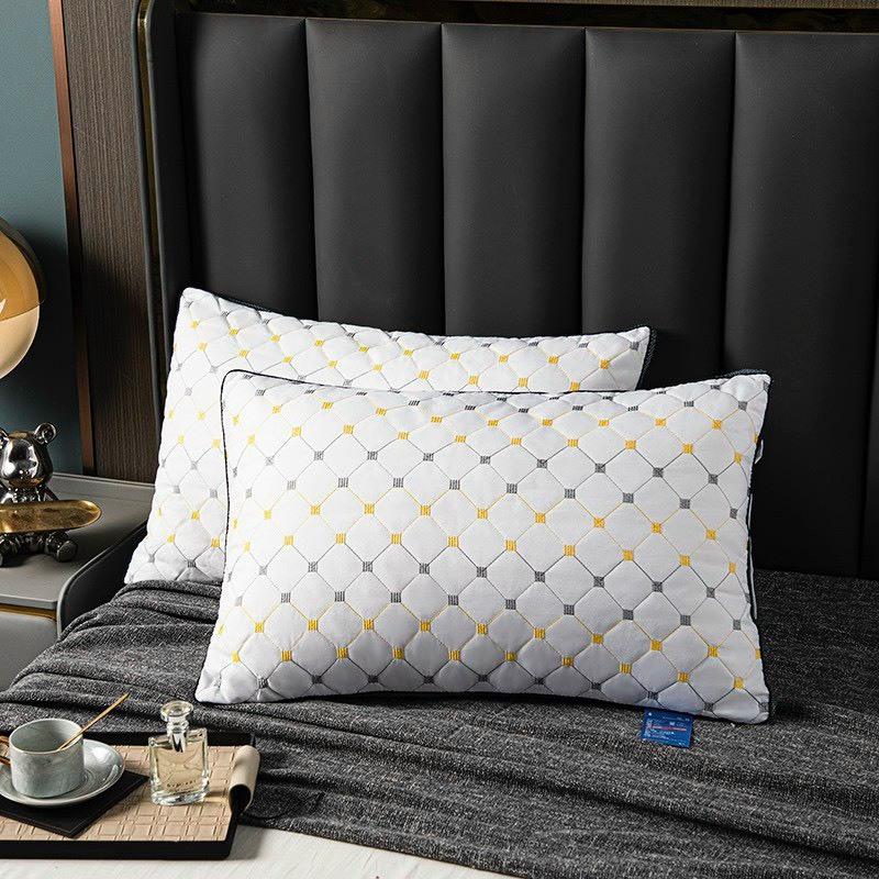 Ruột gối trần trám kim cương August Home nhập khẩu nguyên chiếc bông gòn cao cấp kích thước 50x70 cm