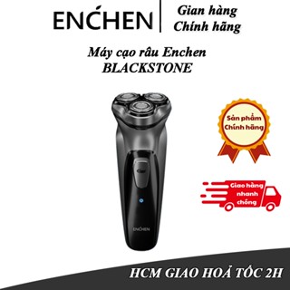 Máy Cạo Râu Enchen BlackStone đầu cắt nổi 3D Đầu Cạo Râu 3 Đầu Dao Cạo - Hàng chính hãng