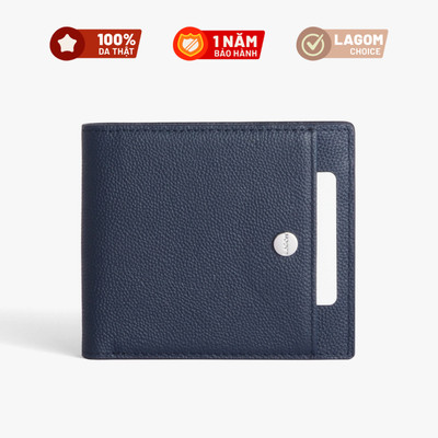 Ví nam da thật LAGOM - Grain Bifold Wallet