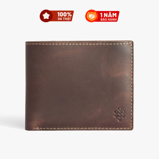 Ví Nam Da Thật LAGOM Waxy wallet - chất Da Sáp cá tính và bụi bặm
